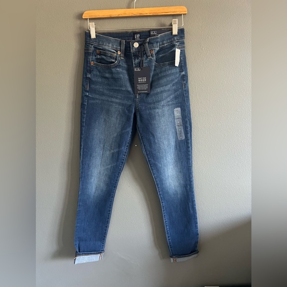 GAP | High Rise True Skinny Jeans in Medium Indigo - Picture 4 of 7